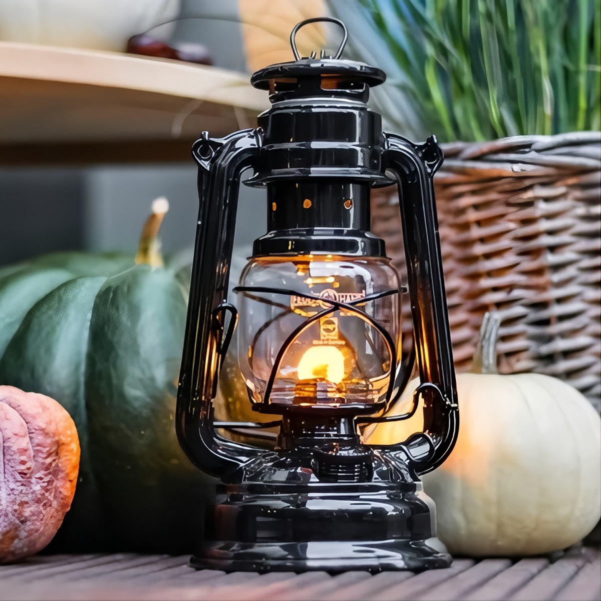 Feuerhands Đèn bão - Đèn Dầu Hurricane Lantern Baby Special 276 - Matt black