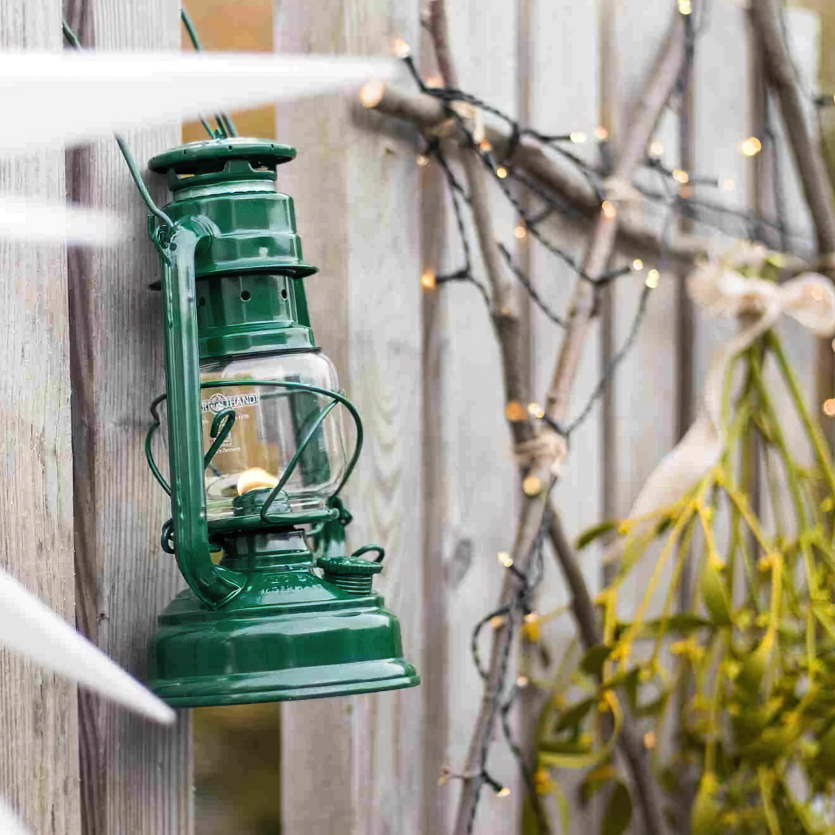 Feuerhands Đèn bão - Đèn Dầu Hurricane Lantern Baby Special 276 - Moss Green