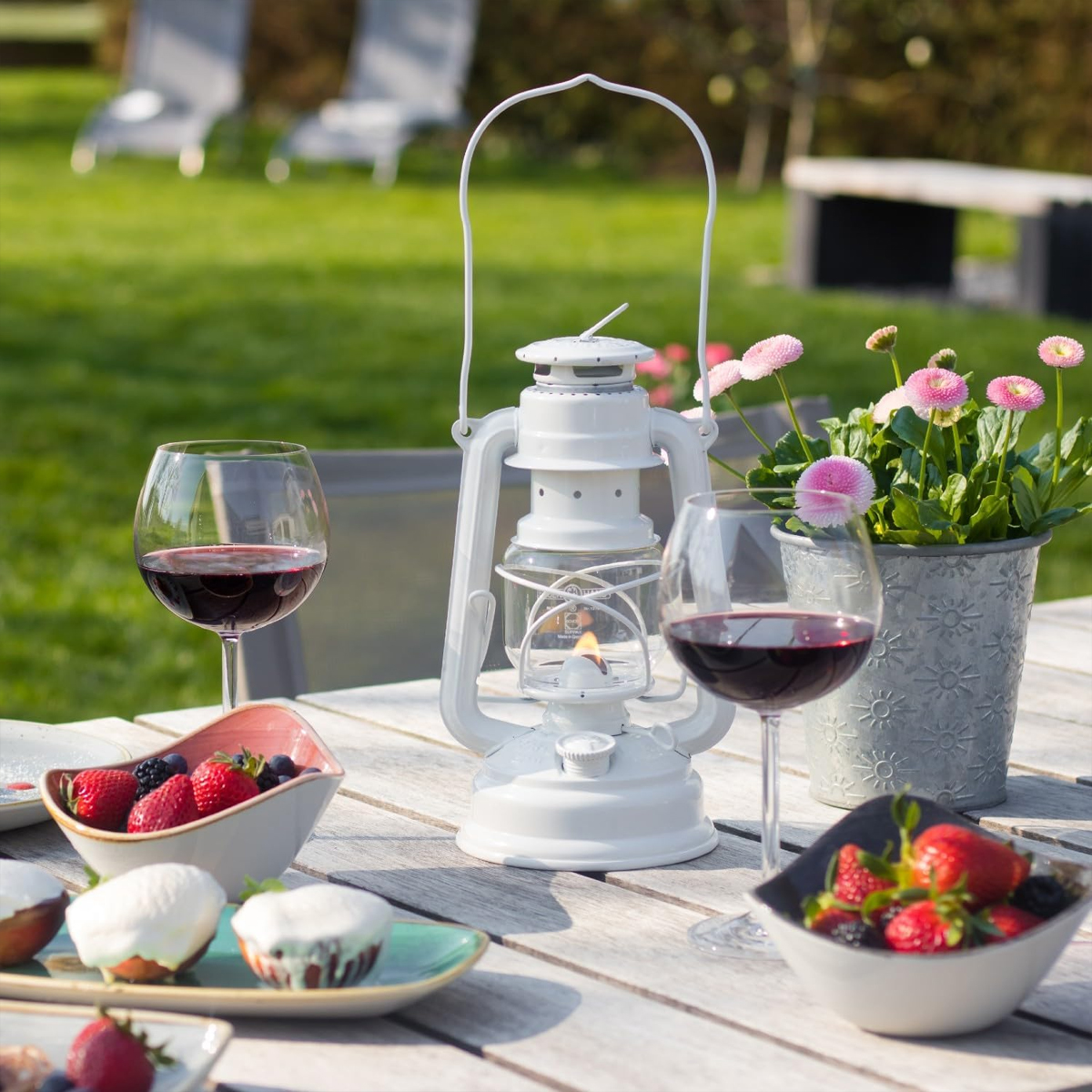 Feuerhands Đèn bão - Đèn Dầu Hurricane Lantern Baby Special 276 - Pure White