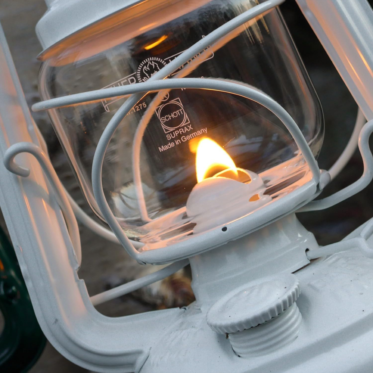 Feuerhands Đèn bão - Đèn Dầu Hurricane Lantern Baby Special 276 - Pure White