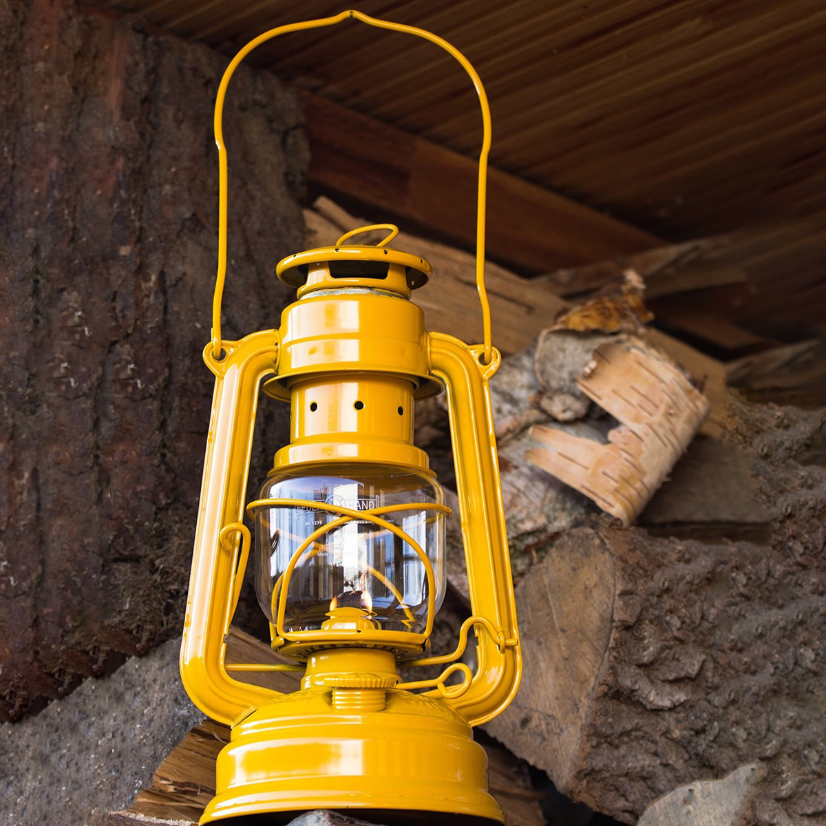 Feuerhands Đèn bão - Đèn Dầu Hurricane Lantern Baby Special 276 - Signal Yellow