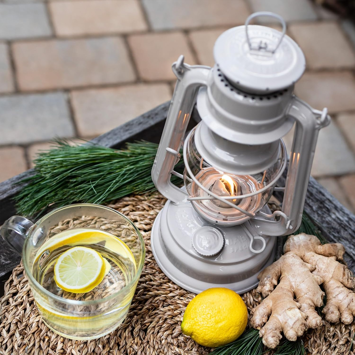 Feuerhands Đèn bão - Đèn Dầu Hurricane Lantern Baby Special 276 - Soft beige