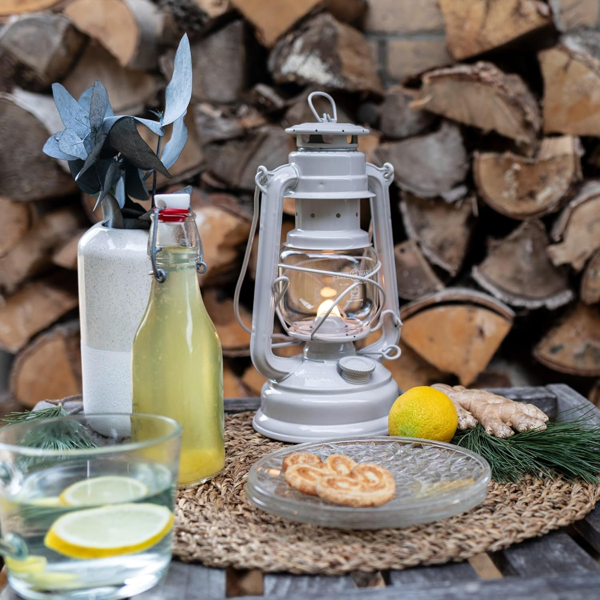 Feuerhands Đèn bão - Đèn Dầu Hurricane Lantern Baby Special 276 - Soft beige