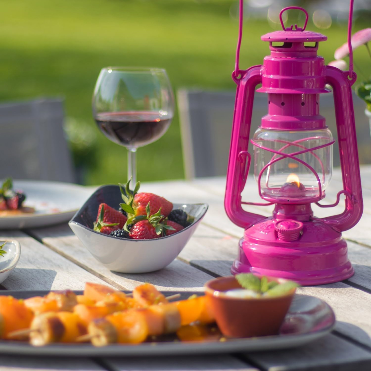 Feuerhands Đèn bão - Đèn Dầu Hurricane Lantern Baby Special 276 - Telemagenta