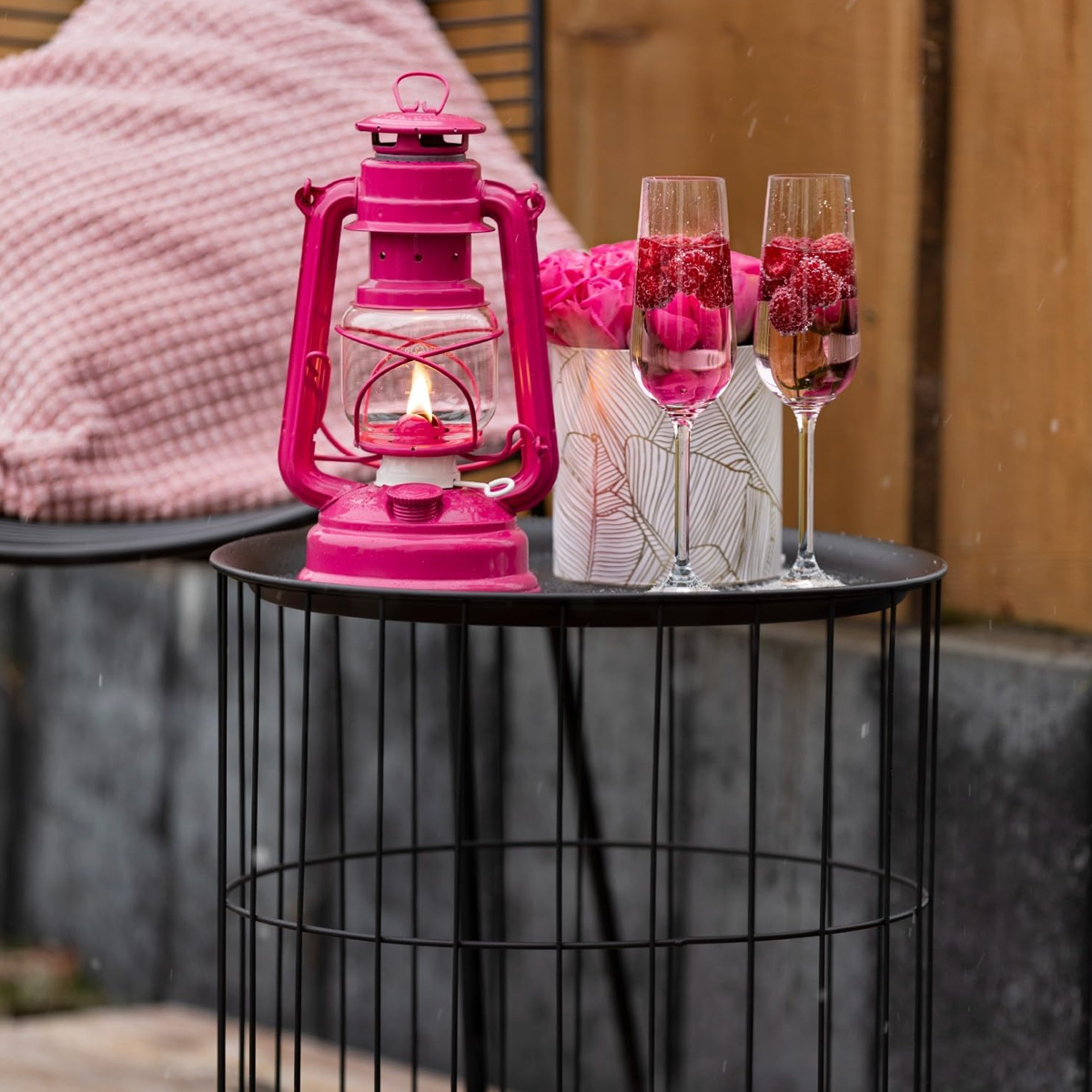 Feuerhands Đèn bão - Đèn Dầu Hurricane Lantern Baby Special 276 - Telemagenta