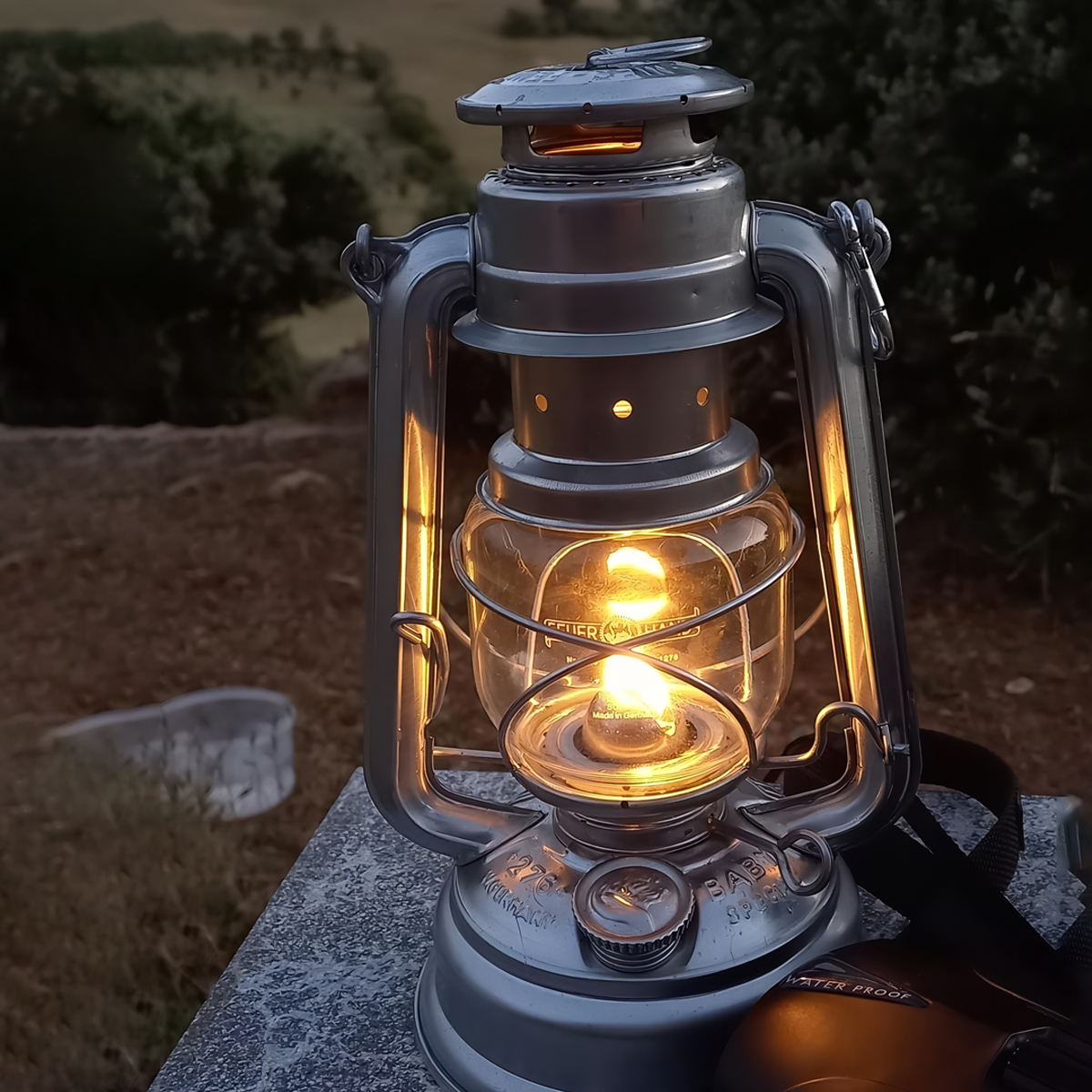 Feuerhands Đèn bão - Đèn Dầu Hurricane Lantern Baby Special 276 - Zinc-Plated