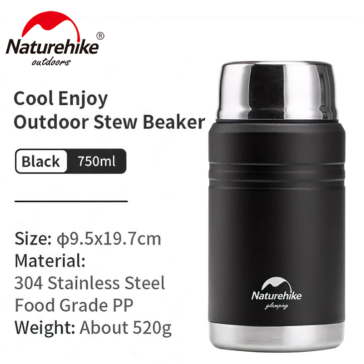 Bình Giữ Nhiệt Cắm Trại Naturehike