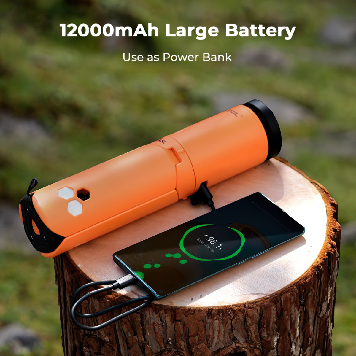 Flextail EVO LANTERN - x OuTask 2-in-1 Đèn Tích Hợp Pin Sạc 12000mAh Đa Năng