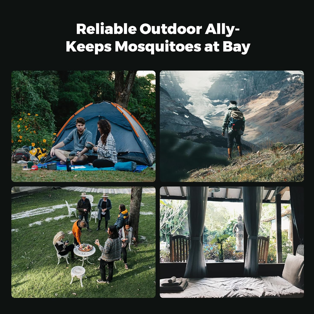 Flextail MAX REPELLER S - 2-in-1 Máy Đuổi Muỗi Sạc Di Động Cắm Trại ( NEW )