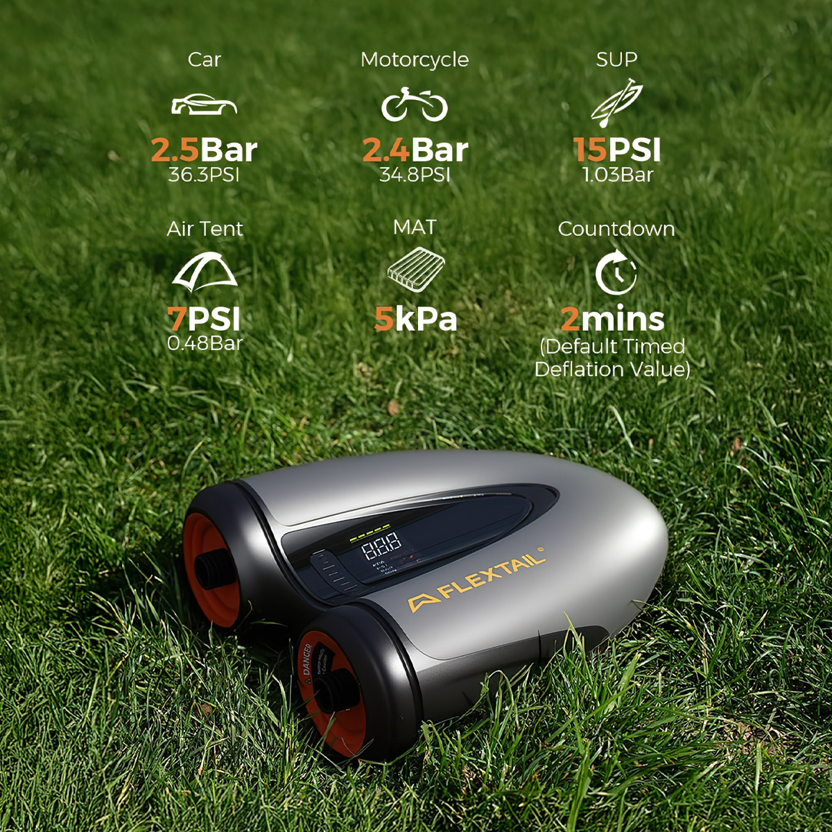 Flextail MAX SUP PUMP PRO- Máy Bơm Không Dây 45PSI Cho Thuyền SUP & Bơm Lốp ô tô - SUP & Tire Pump ( NEW )