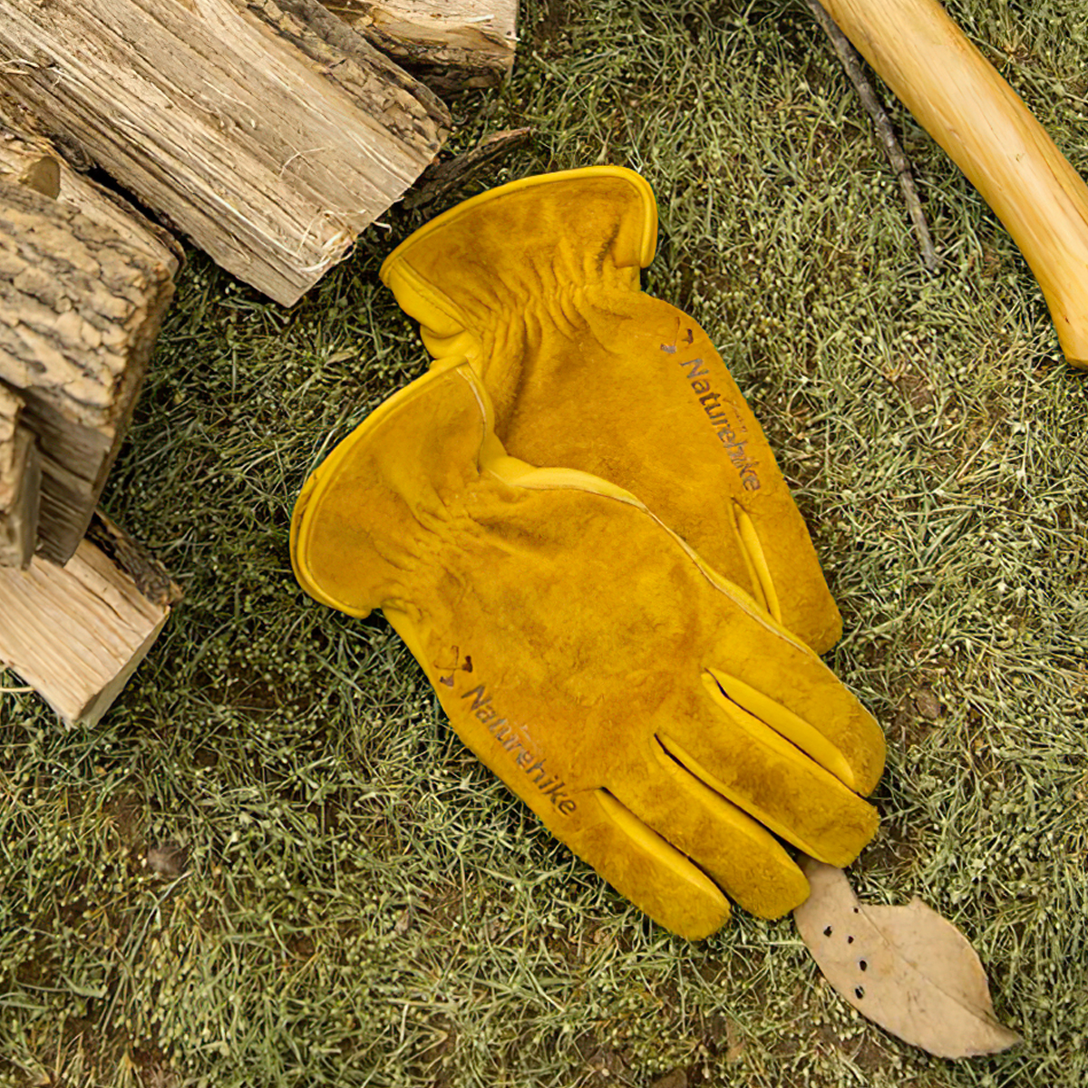 Naturehike Găng Tay Cắm Trại Bảo Hộ Da Bò GP-01 NH20FS041