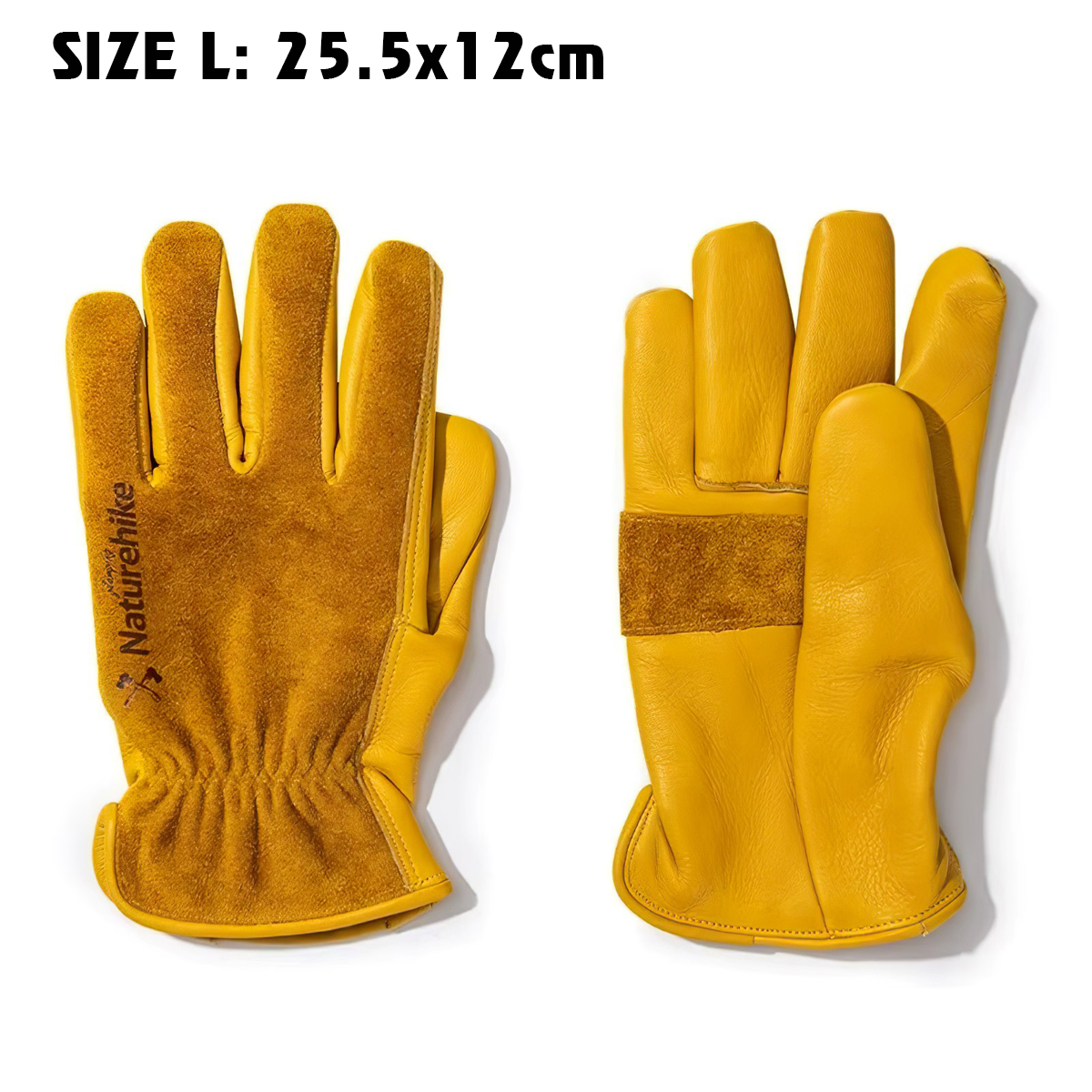 Naturehike Găng Tay Cắm Trại Bảo Hộ Da Bò GP-01 NH20FS041