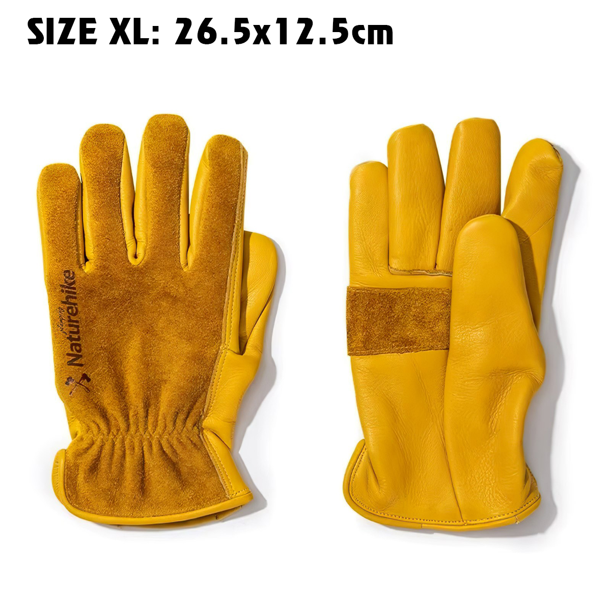 Naturehike Găng Tay Cắm Trại Bảo Hộ Da Bò GP-01 NH20FS041