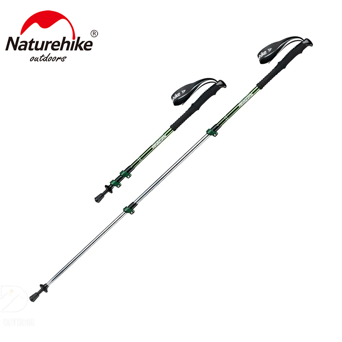 Gậy Leo Núi Hợp Kim Nhôm Rút Gọn Naturehike Trekking Pole - 120cm