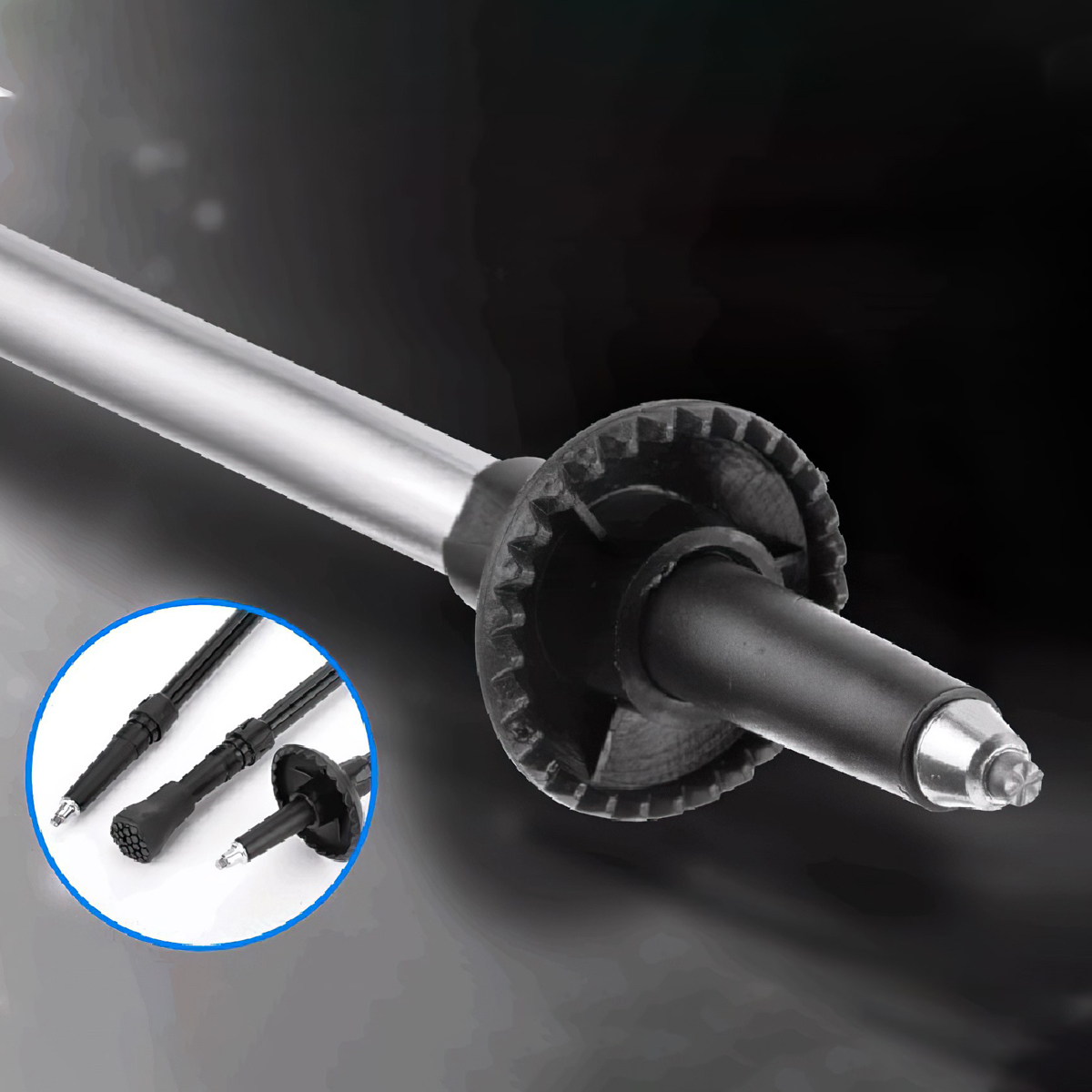 Gậy Leo Núi Trekking Gấp Gọn Cắm trại Naturehike 5-Node Outer Locked Folding Trekking Pole