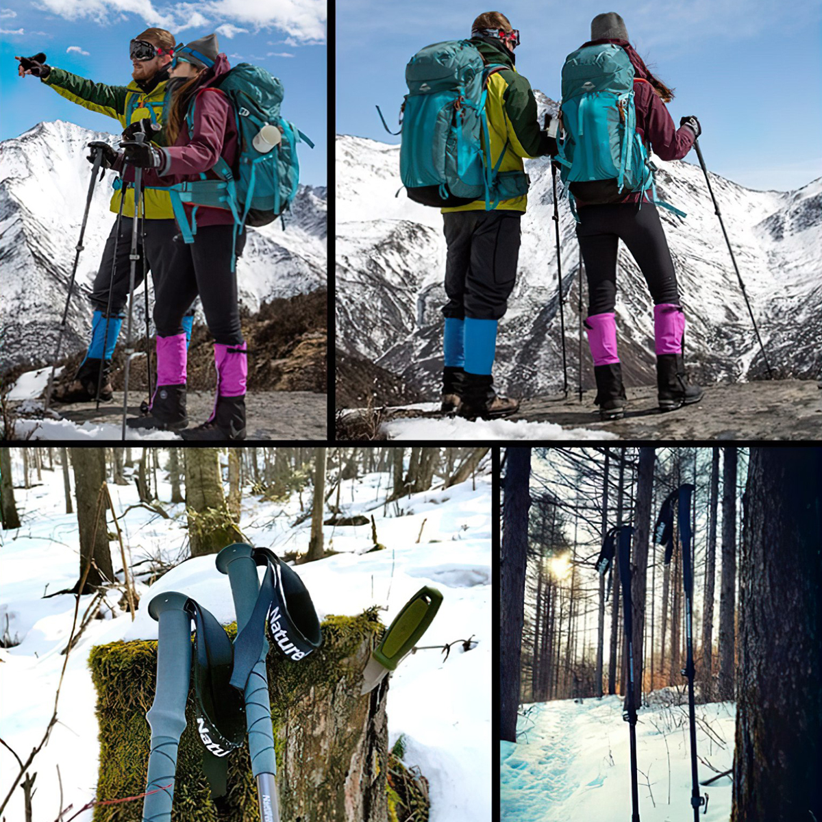 Naturehike Gậy Leo Núi Nhôm 7075 Cắm Trại ( ST03 3-Node 7075 AL Trekking pole )