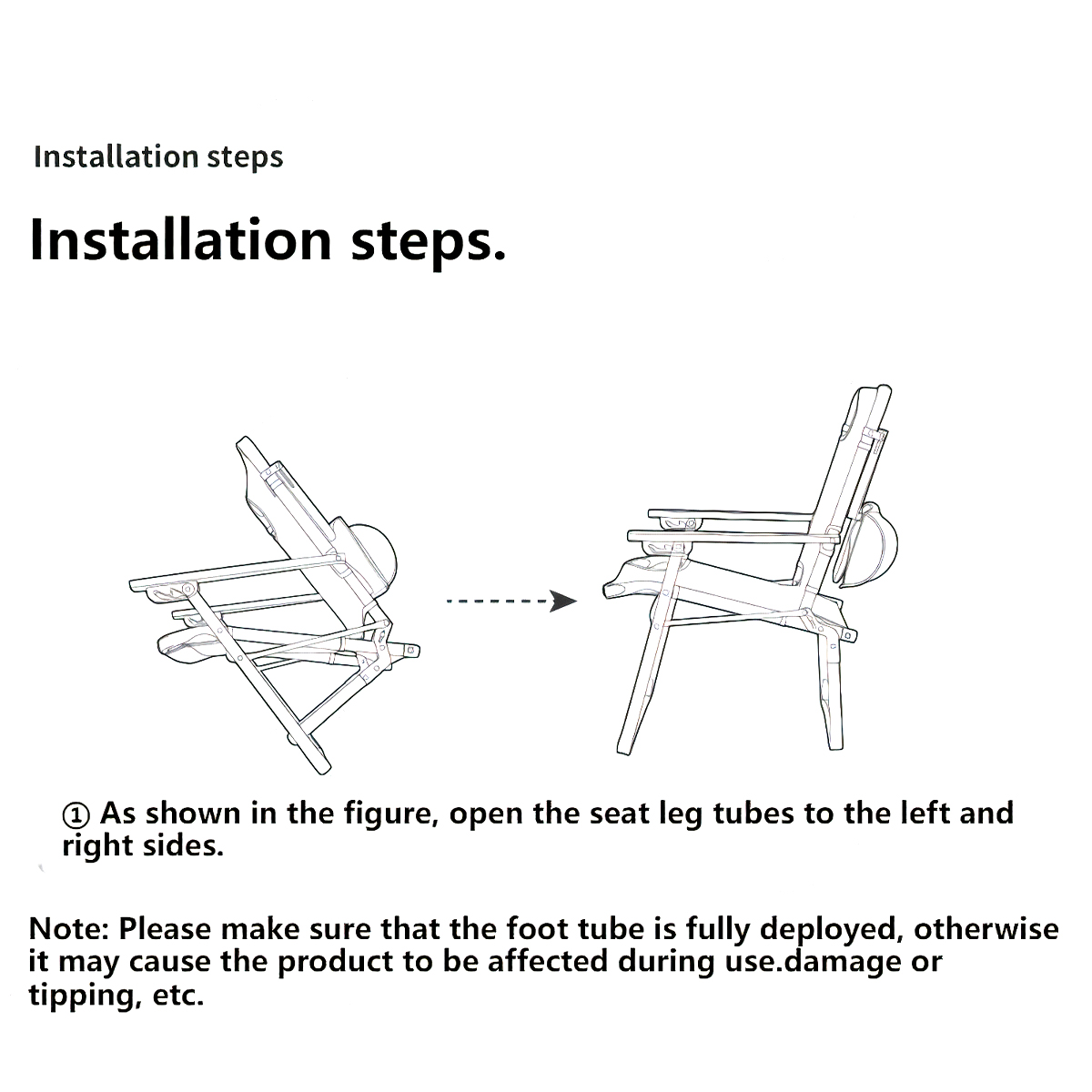 Ghế cắm trại điều chỉnh được TY11 outdoor adjustable bolster chair