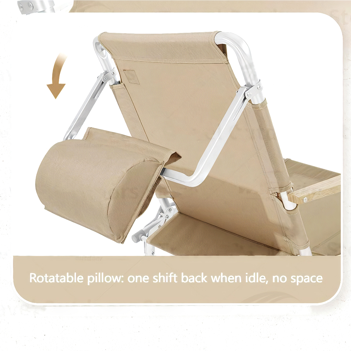 Ghế cắm trại điều chỉnh được TY11 outdoor adjustable bolster chair