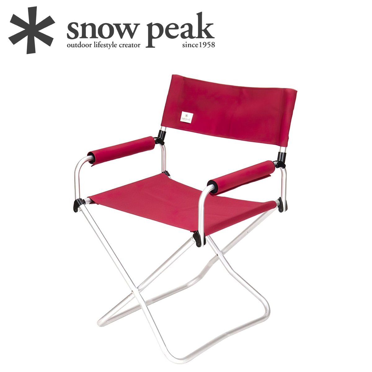 Ghế Cắm Trại Du Lịch Snowpeak Fd Chair Wide Rd