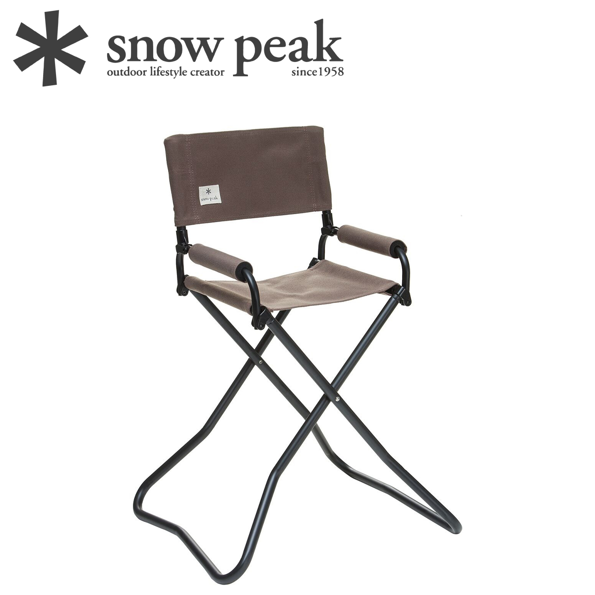 Ghế Cắm Trại Du Lịch Snowpeak Fd Kid'S Chair Grey