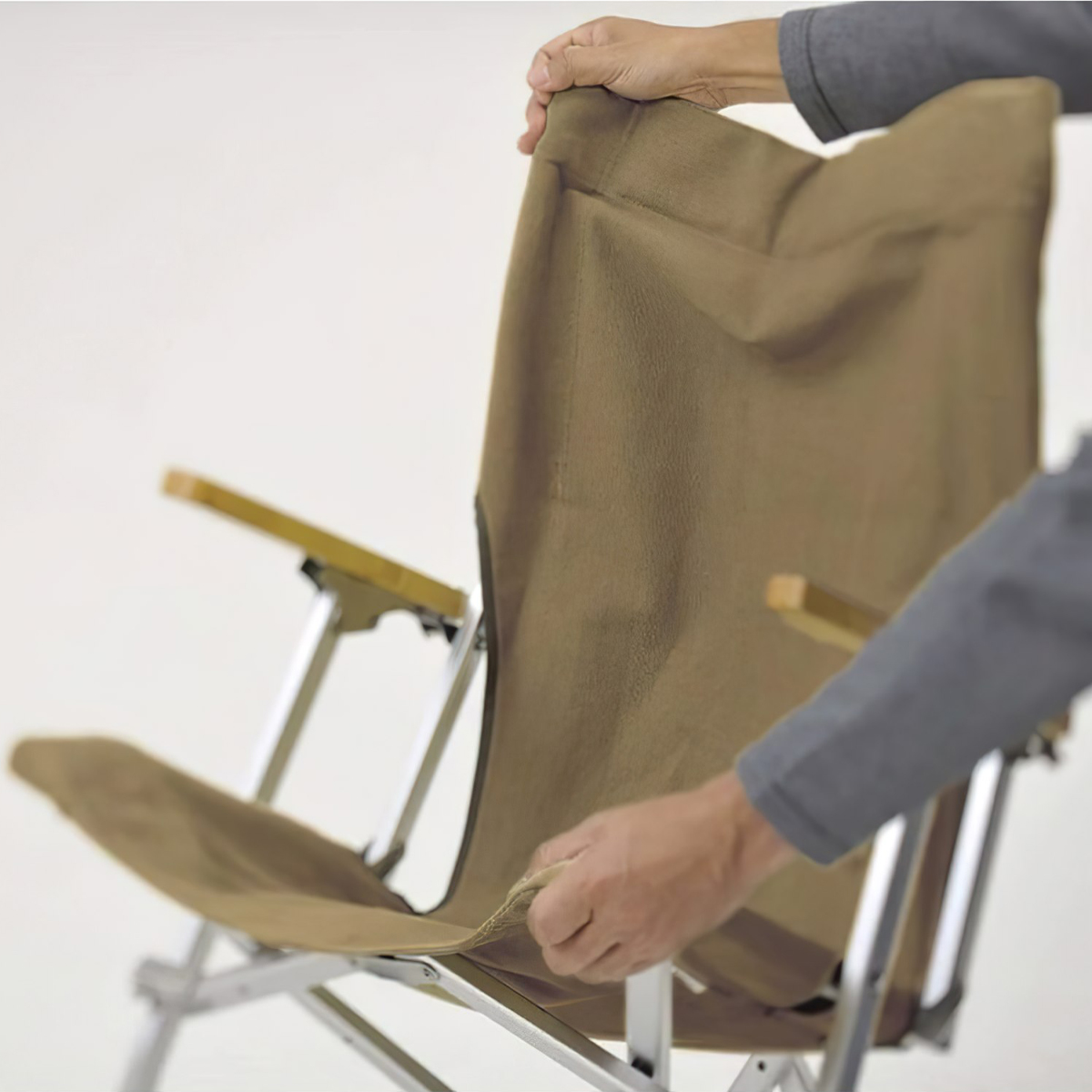 Snowpeak Ghế Cắm Trại Du Lịch Low Beach Chair