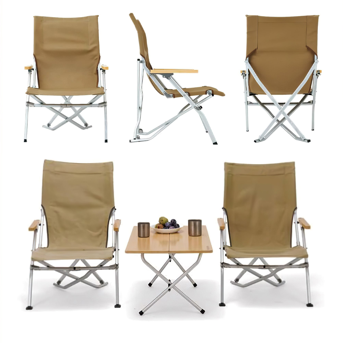Snowpeak Ghế Cắm Trại Du Lịch Low Beach Chair