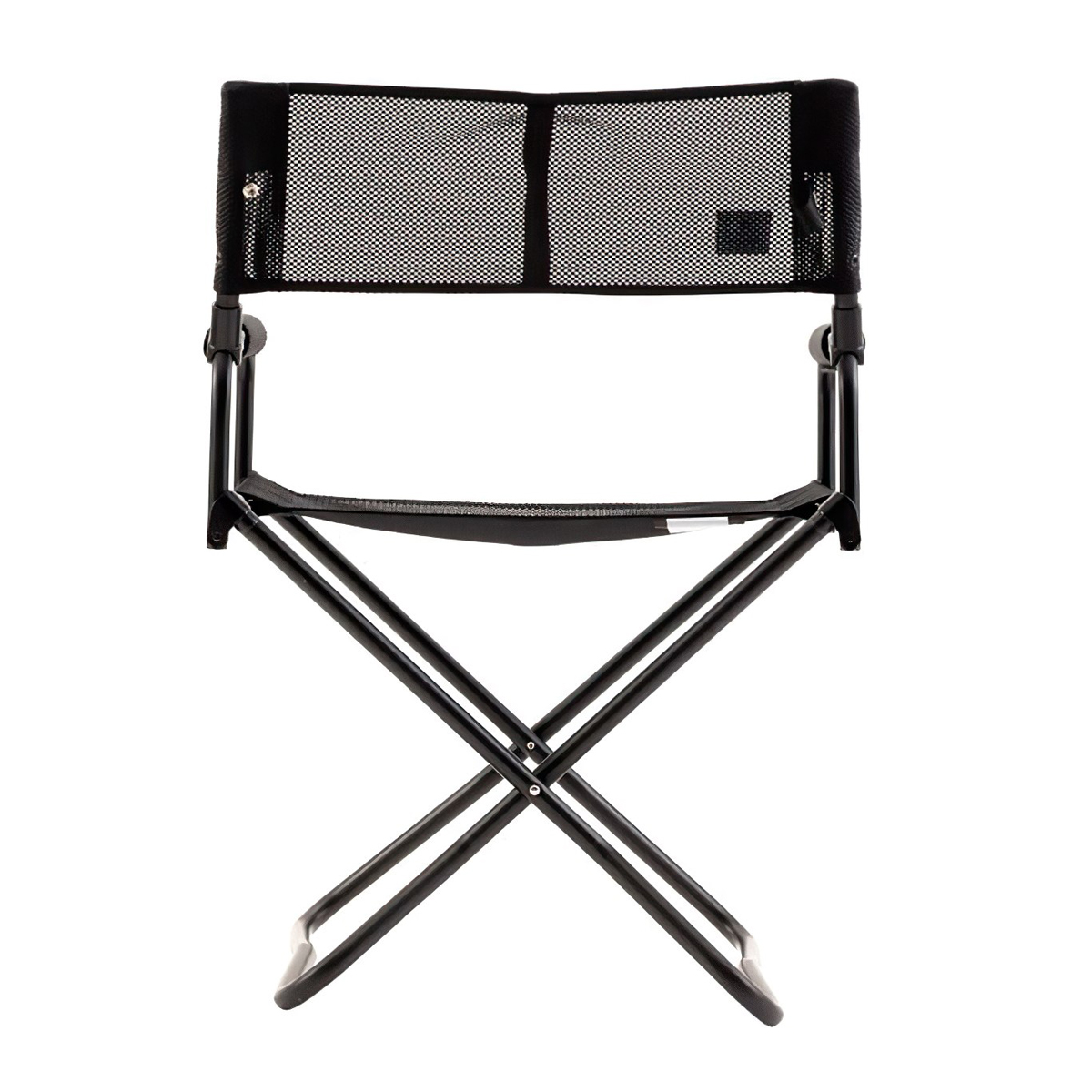 Ghế Cắm Trại Du Lịch Snowpeak Mesh Fd Chair Black