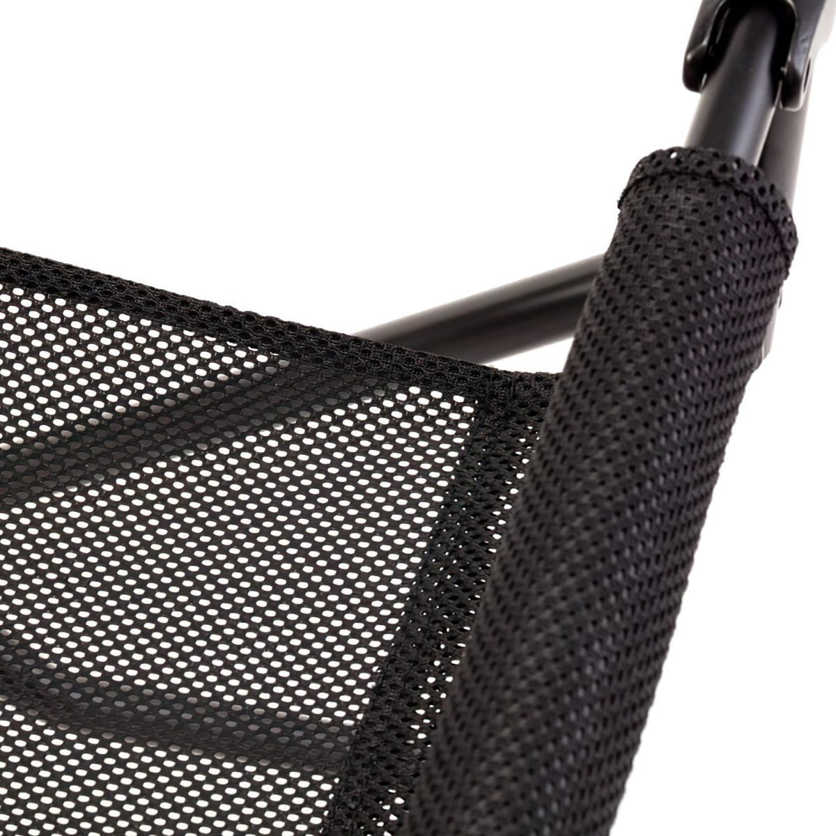 Ghế Cắm Trại Du Lịch Snowpeak Mesh Fd Chair Black