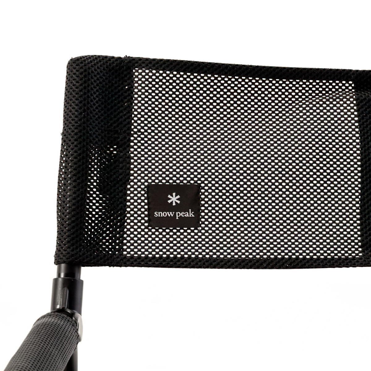 Ghế Cắm Trại Du Lịch Snowpeak Mesh Fd Chair Black