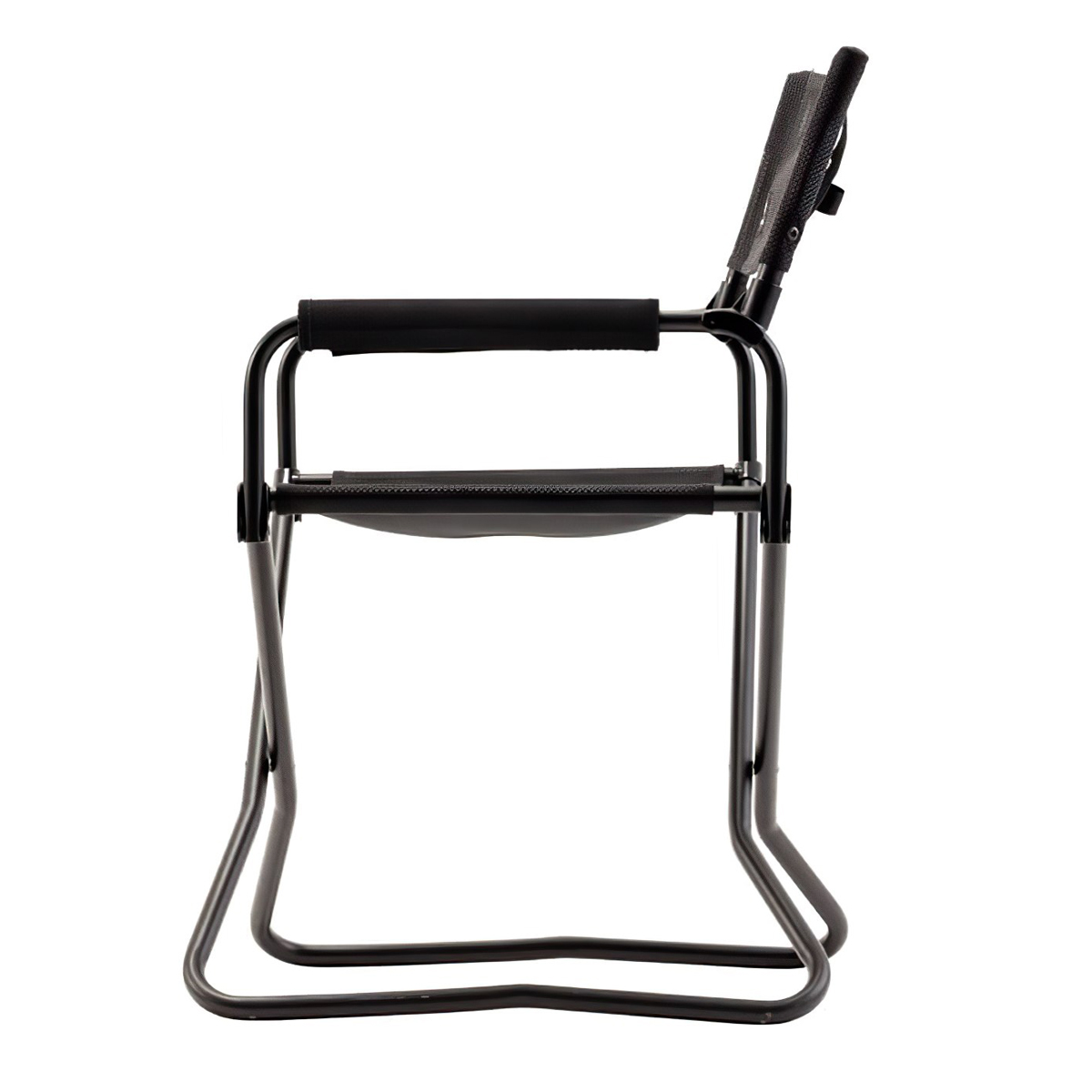 Ghế Cắm Trại Du Lịch Snowpeak Mesh Fd Chair Black