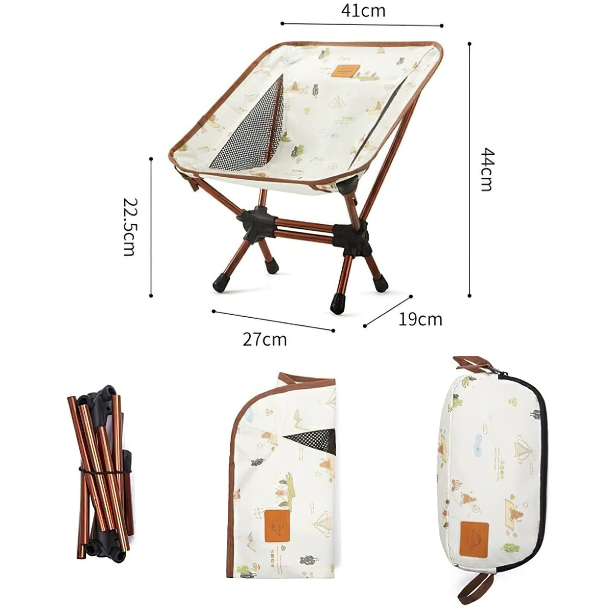 Naturehike CNH22JU008 Ghế Cắm Trại Du Lịch Trẻ Em YL08 Mini Moon Chair For Children