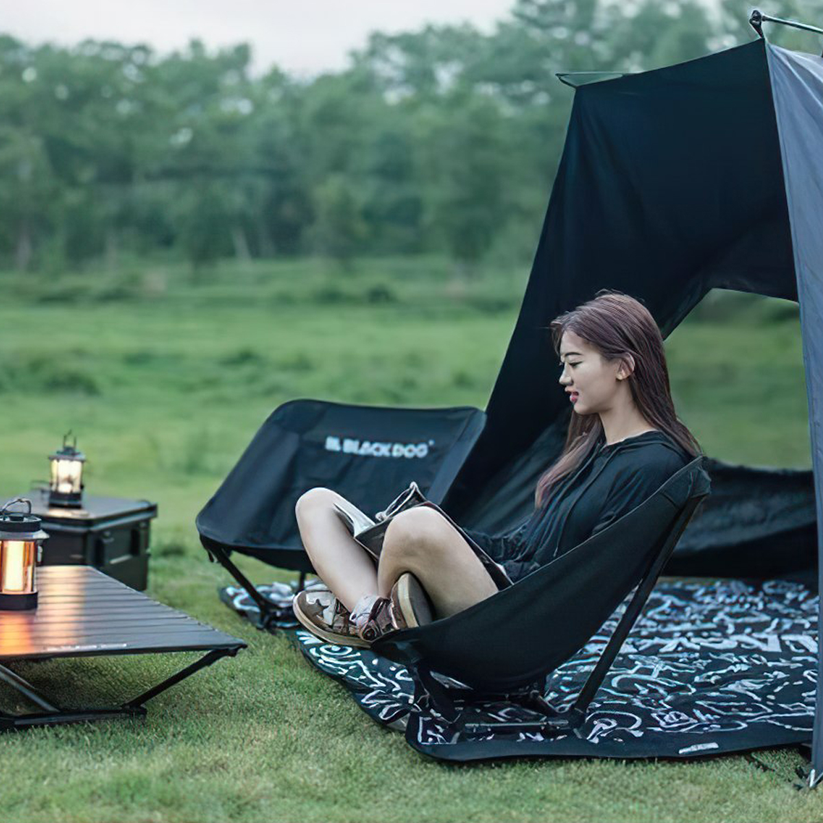 Ghế Cắm Trại Gấp Gọn Blackdog BD-YLY005