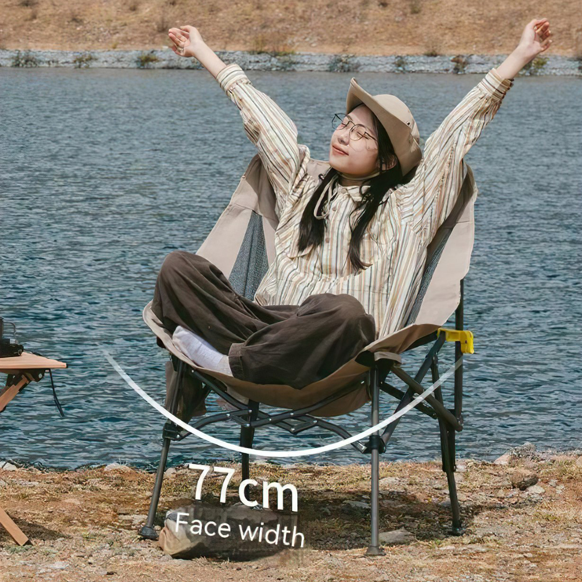 Naturehike CNH22JU057 Ghế Cắm Trại Gấp Gọn Tựa Lưng XINGYUE PLUS