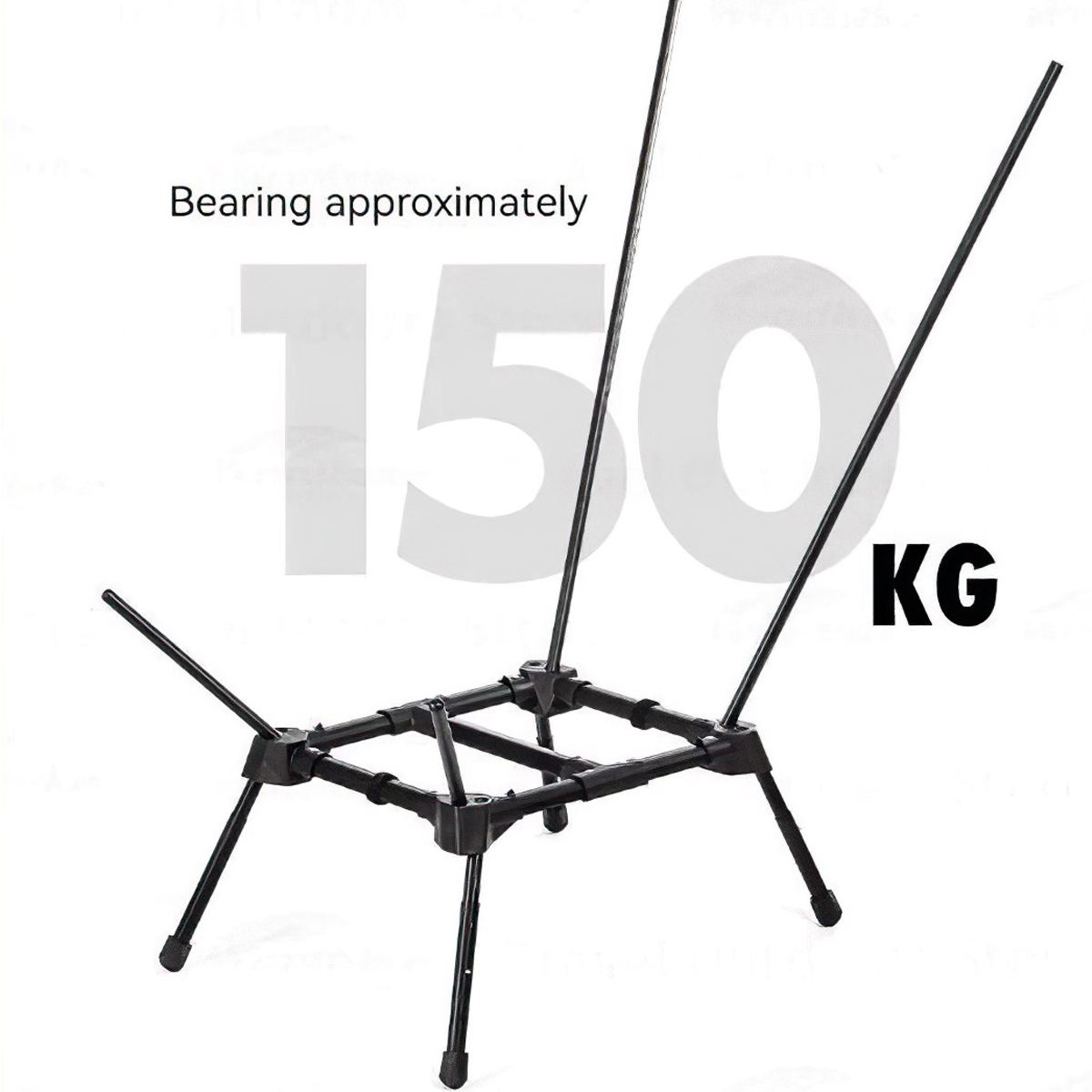 Ghế Cắm Trại Xếp Gọn Tựa Đầu Blackdog