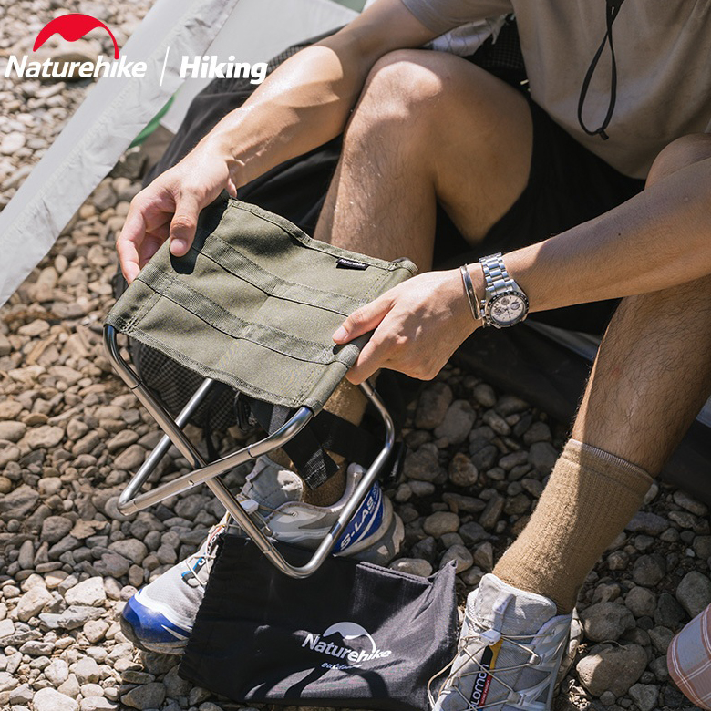 Naturehike NH17Z012-L Ghế đẩu cắm trại gấp gọn