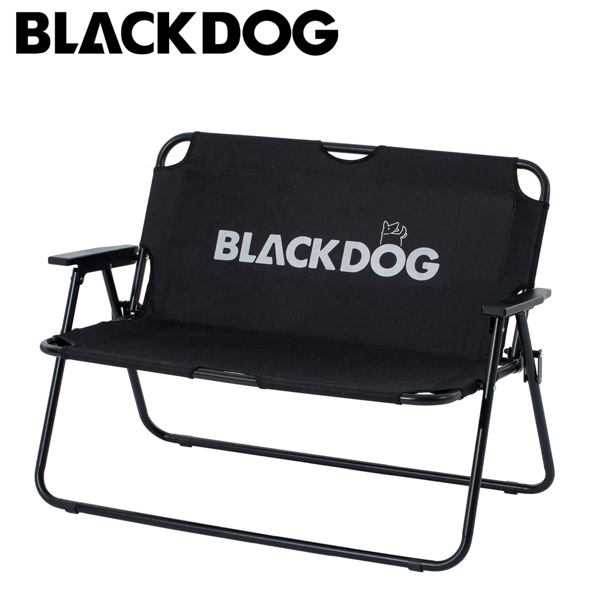 Ghế Đôi Cắm Trại Du Lịch Xếp Gọn Blackdog Double Folding Chair