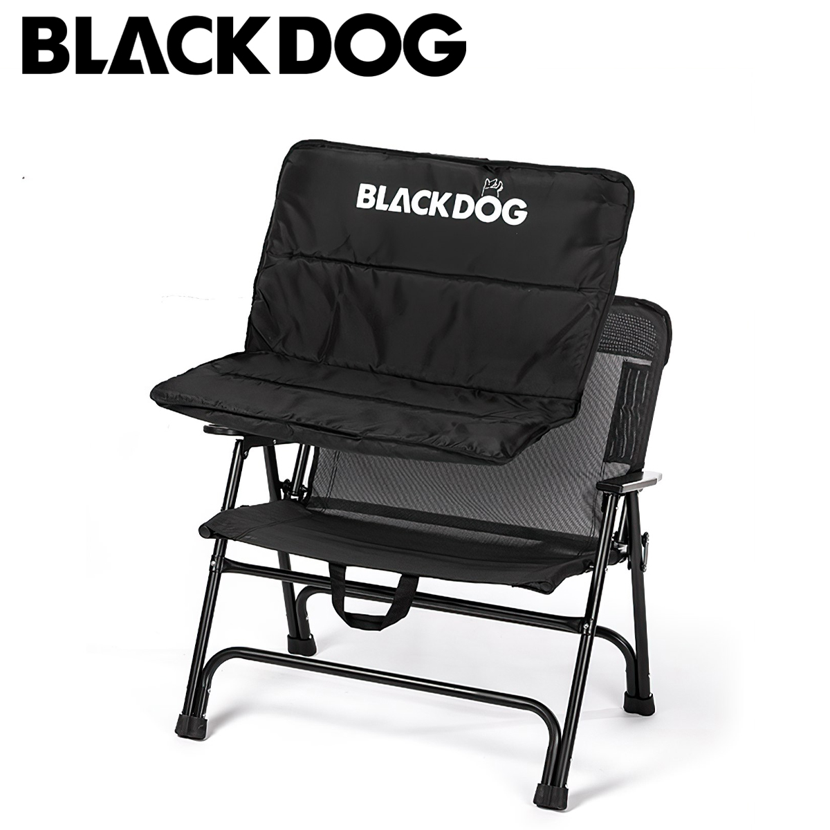 Ghế Gấp Cắm Trại Du Lịch Big Size Blackdog Wide Seat Folding Chair