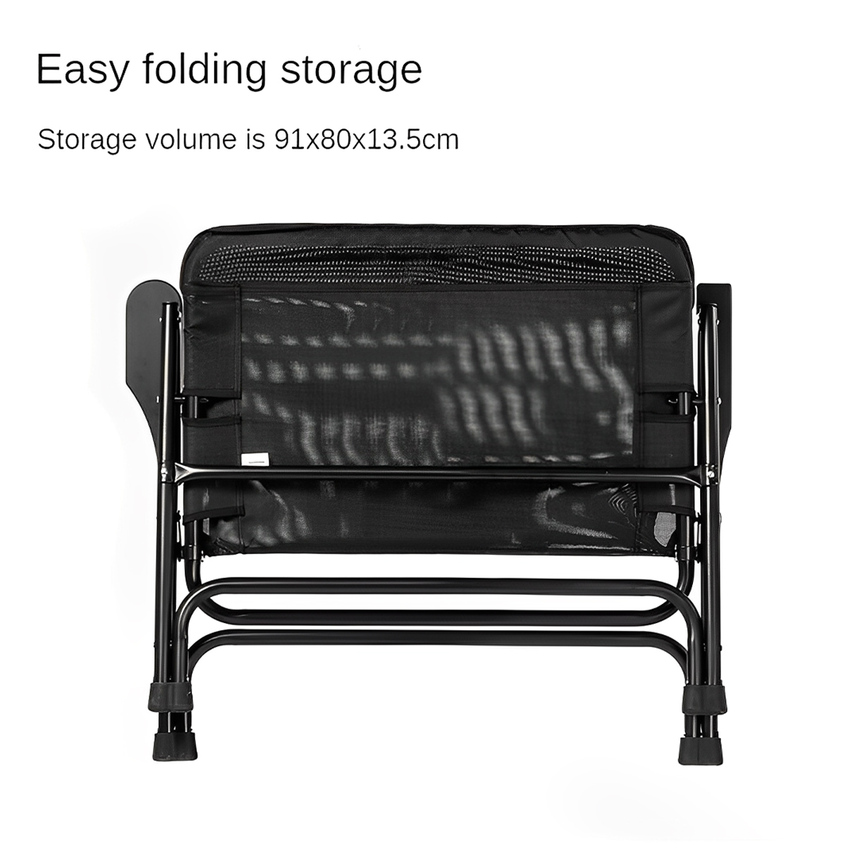 Ghế Gấp Cắm Trại Du Lịch Big Size Blackdog Wide Seat Folding Chair