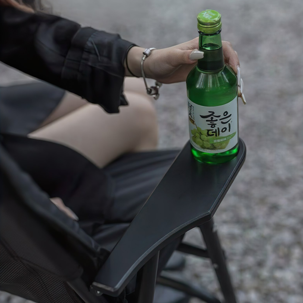 Ghế Gấp Cắm Trại Du Lịch Big Size Blackdog Wide Seat Folding Chair