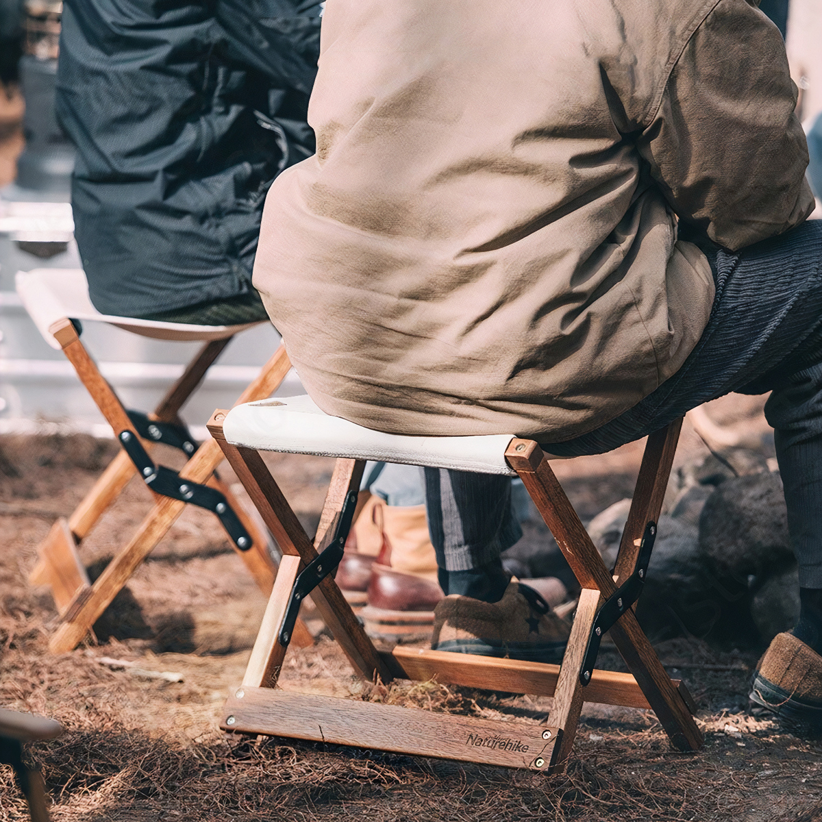 Naturehike Ghế Cắm Trại Gấp Chữ X Glamping