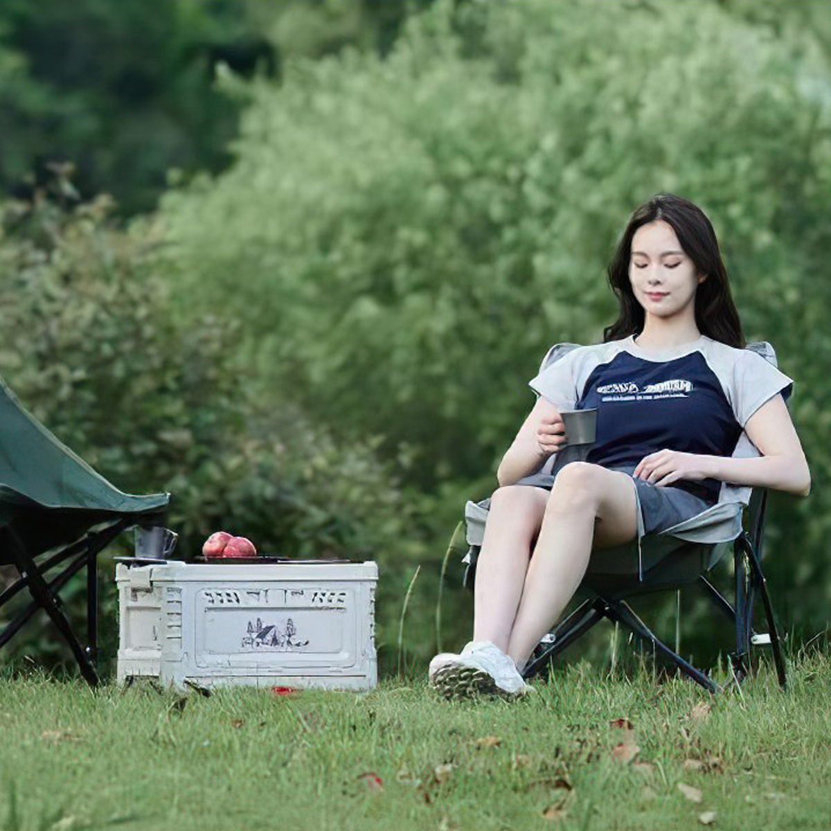 NatureHike CNK23JU0001 Ghế Gấp Gọn Cắm Trại Tải Trọng Cao