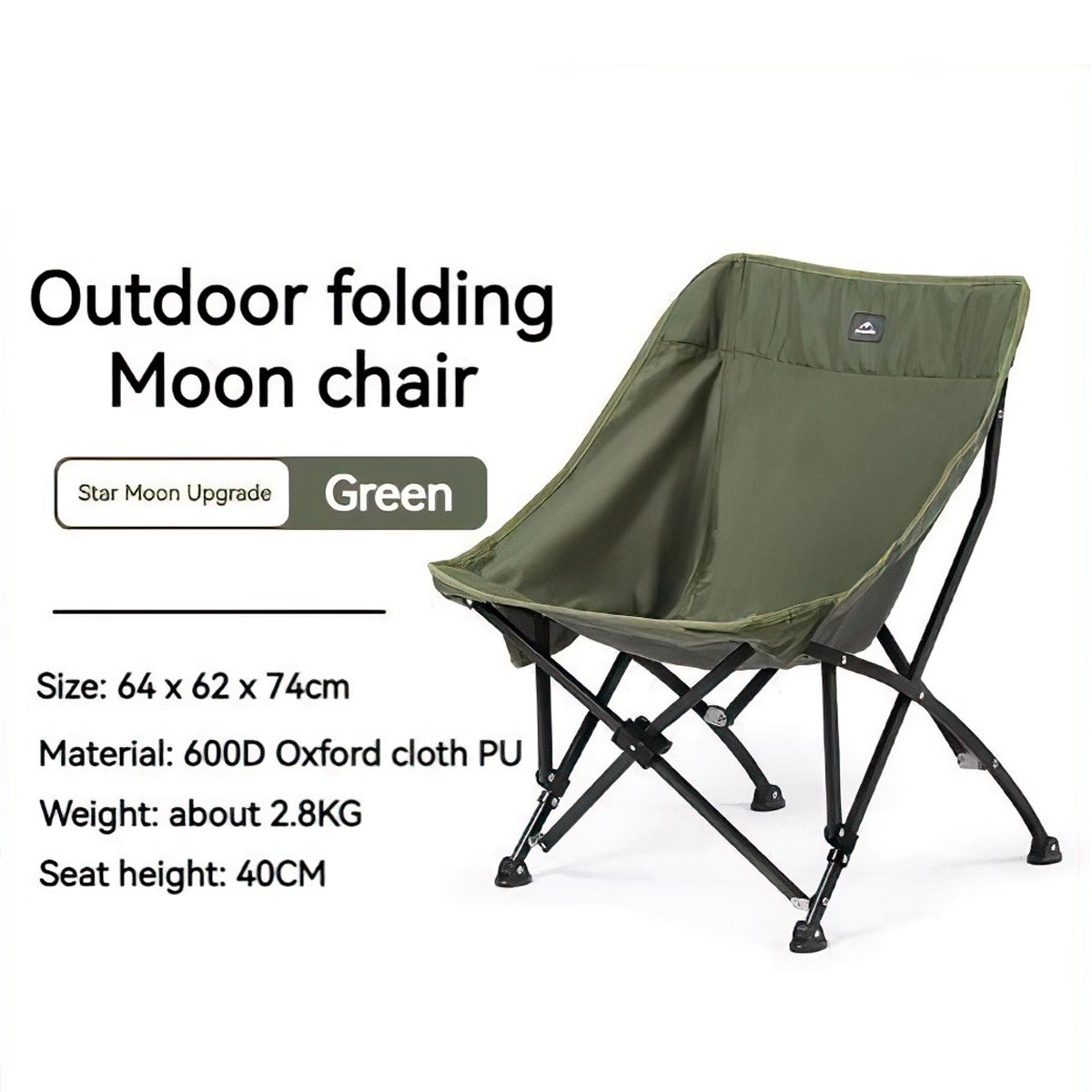 NatureHike CNK23JU0001 Ghế Gấp Gọn Cắm Trại Tải Trọng Cao