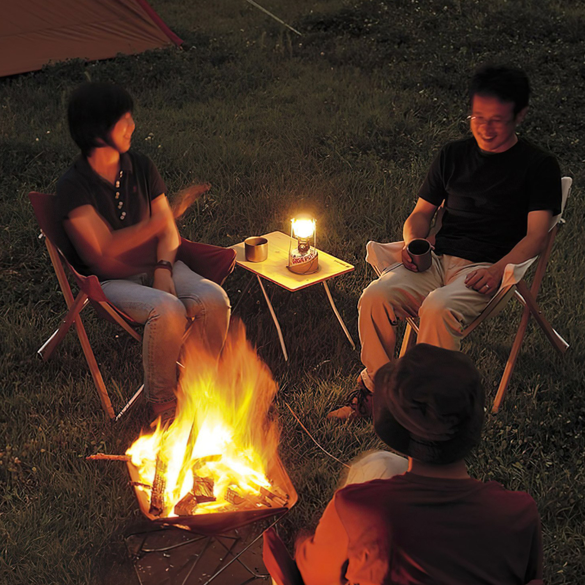 Ghế Gấp Gọn Có Tựa Lưng Cắm Trại Du Lịch Snowpeak Take! Chair