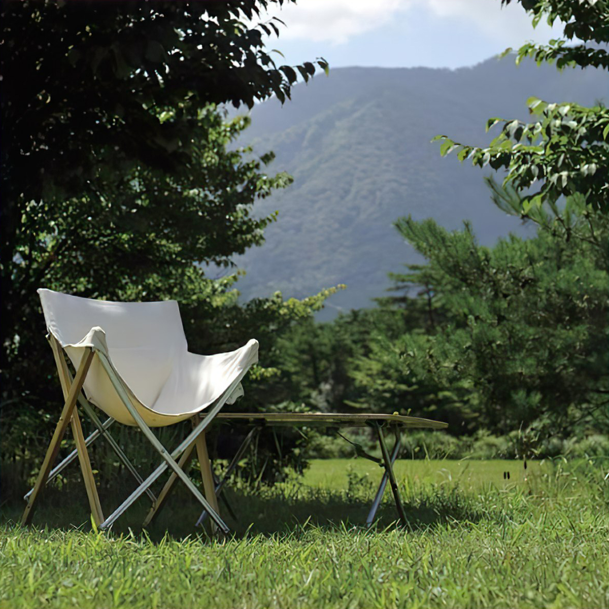 Ghế Gấp Gọn Có Tựa Lưng Cắm Trại Du Lịch Snowpeak Take! Chair