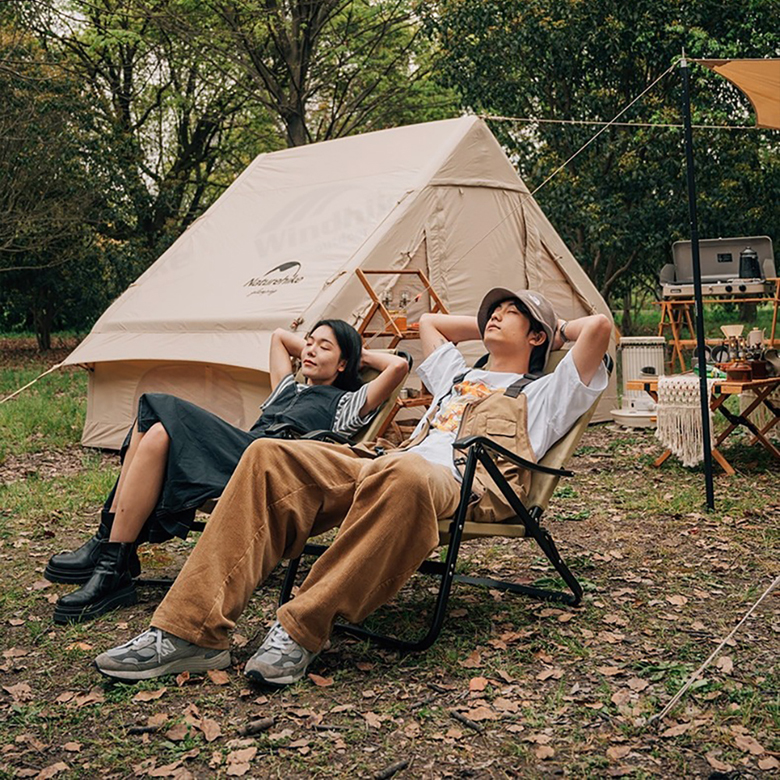 Naturehike NH21JU010 Ghế xếp - ghế bành dã ngoại gấp gọn Adjustable Folding Chair