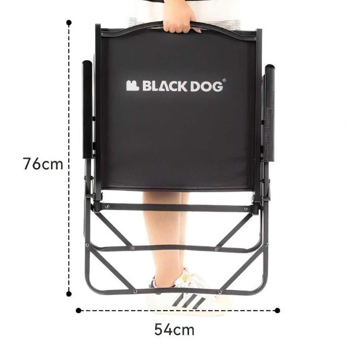 Ghế Gấp Tựa Lưng cắm trại BlackDog CBD2300JJ010