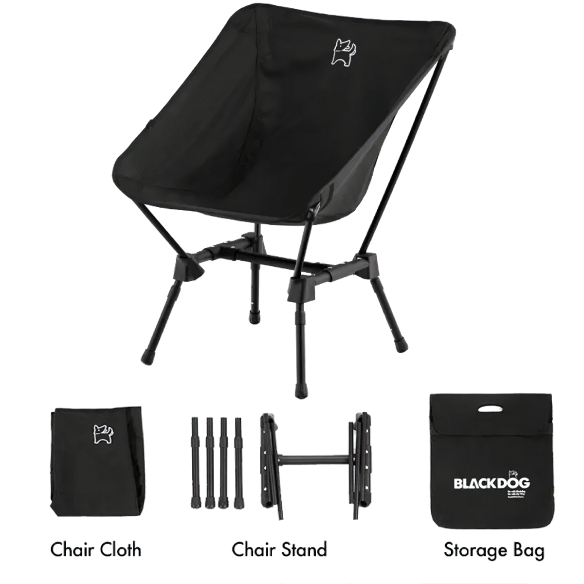 Blackdog ghế cắm trại siêu cấp đa năng