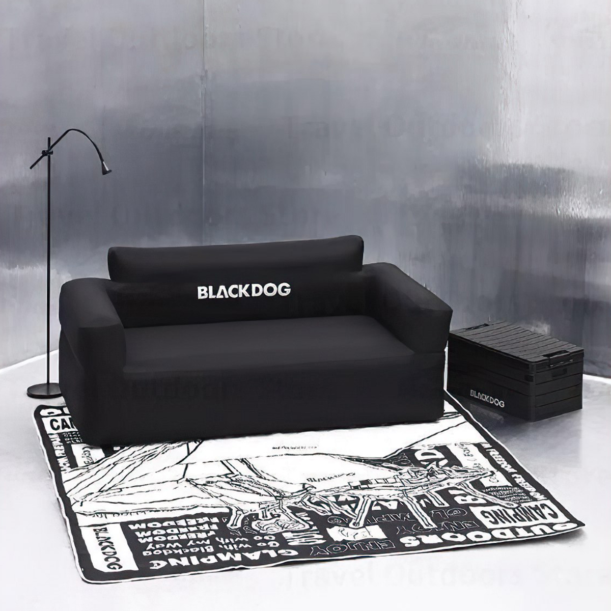 Ghế Sofa Cắm Trại Bơm Hơi Xếp Gọn BlackDog BD-SF001