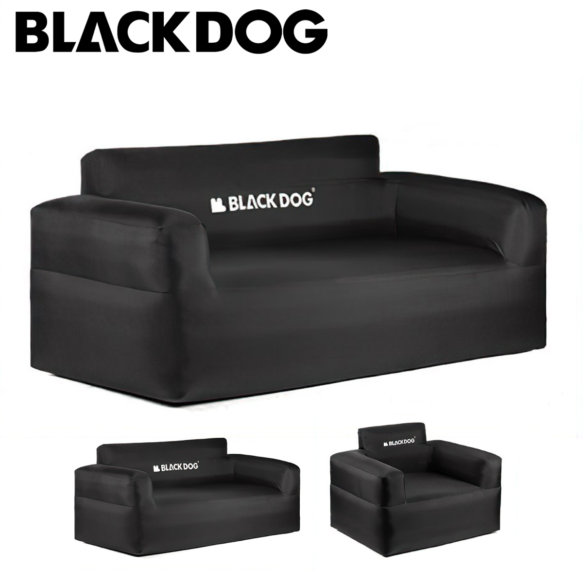 Ghế Sofa Cắm Trại Bơm Hơi Xếp Gọn BlackDog BD-SF001