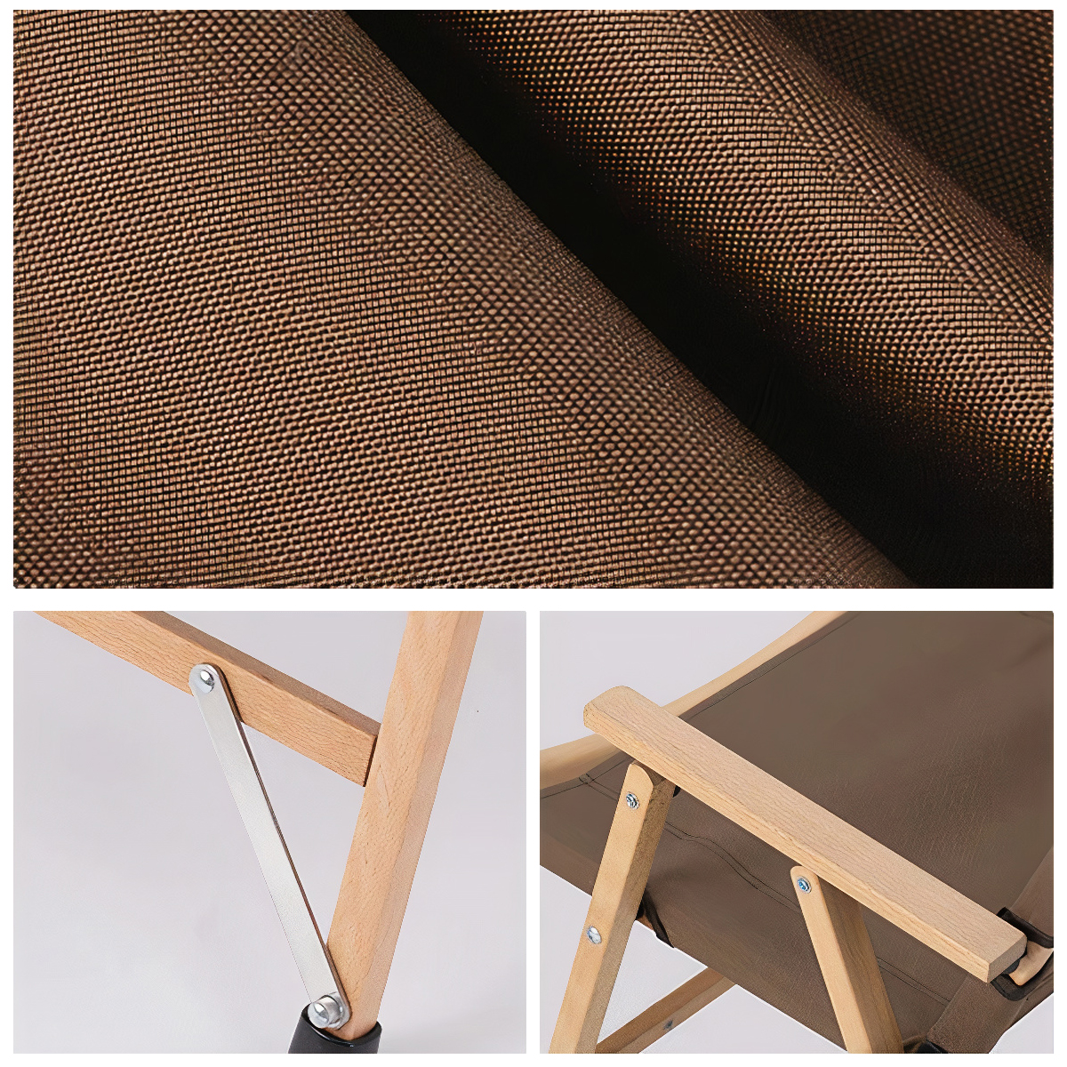 Naturehike Ghế cắm trại thư giãn Glamping gấp gọn